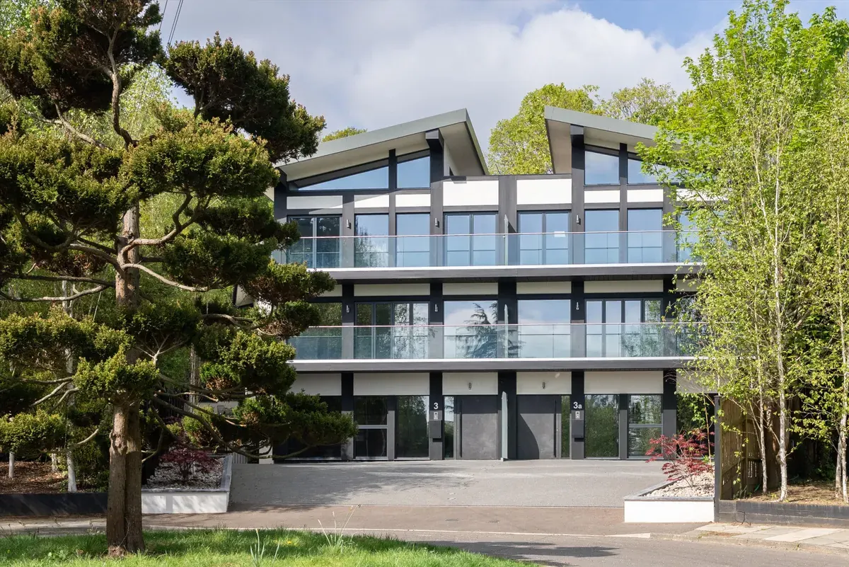 Exterior of the Ullswater Close residential development